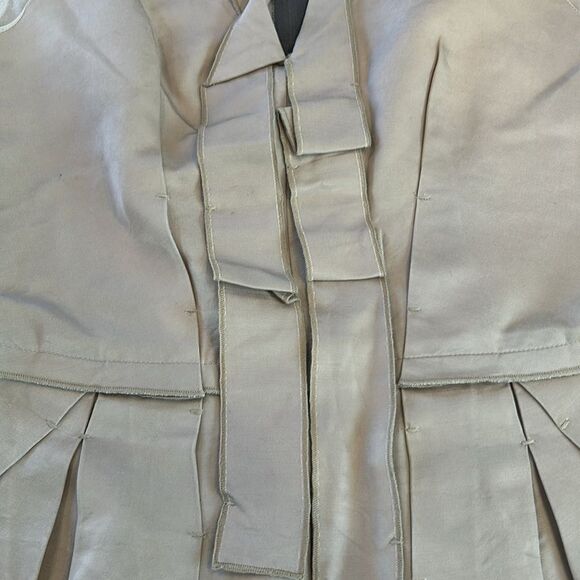 Gianfranco FERRE silk inside out, blouse, sleeveless with tucks - Picture 10 of 10